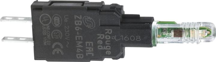 Produktbild Schneider Electric Leuchtmeldergehäuse 230/240V rot
