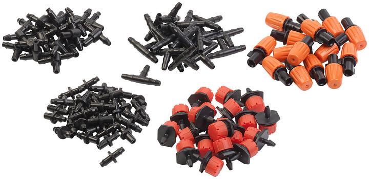 Actual product image Royal Gardineer 136 Piece Sprinkler Plant Watering Kit (Drip irrigation set)