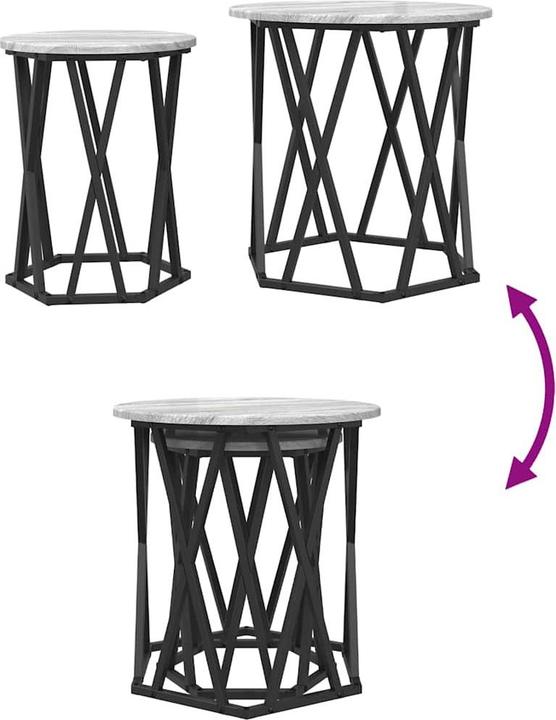 Actual product image VidaXL Coffee table (50 x 50 x 50 cm)