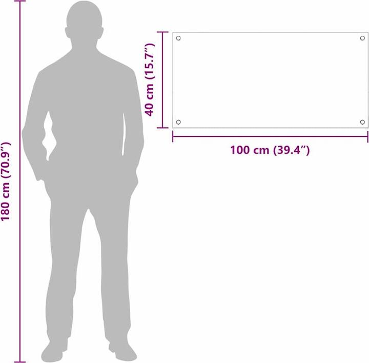 Image du produit vidaXL Küchenrückwand (40 x 100 cm)
