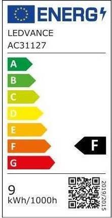 Energie-Label Osram Led Superstar Classic A (E27, 9 W, 806 lm, 1 x, F)