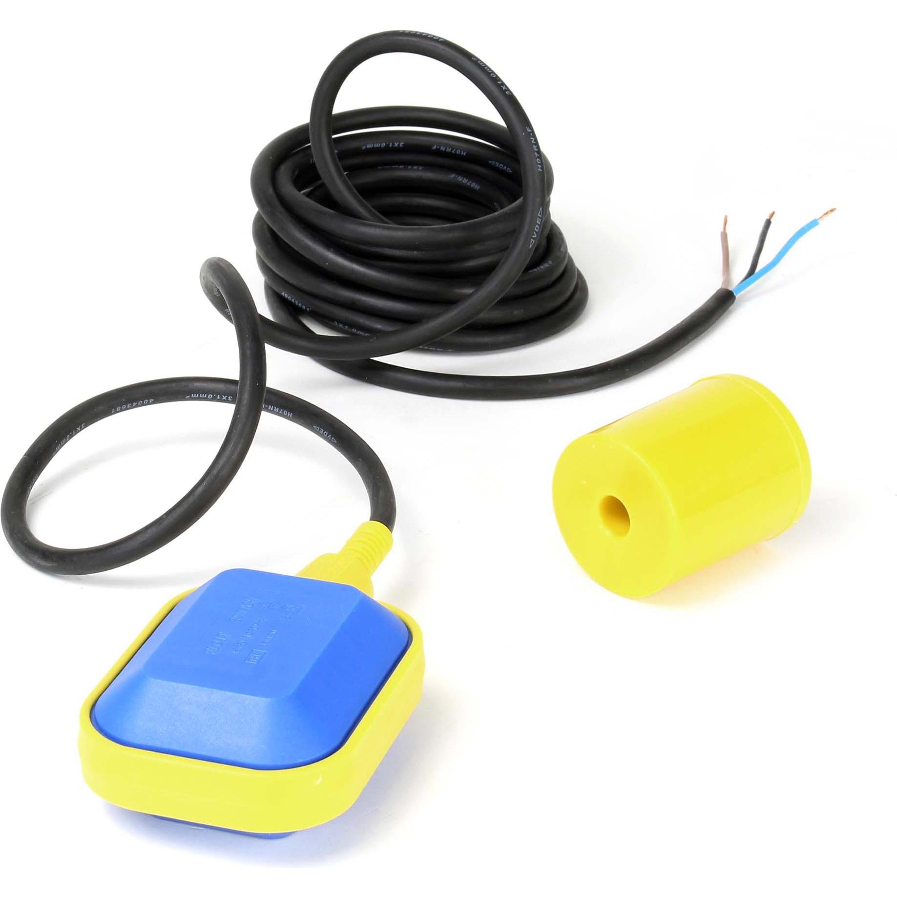 Wiltec, Zubehör Bewässerung, Schwimmerschalter Pumpe 230V 16A Tauchpumpen Pegelschalter 5m Kabel