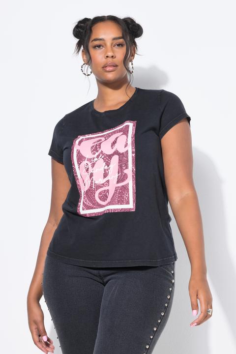 Actual product image Studio Untold T-Shirt, Classic Shape, Paisley-Statement (58)