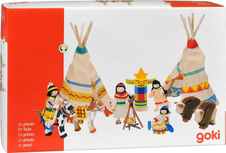 Produktbild Goki Indianer-Camp