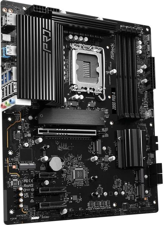 Actual product image AsRock Z890 Pro-A Intel DDR5 S1851 (LGA 1851, Intel Z890, ATX)