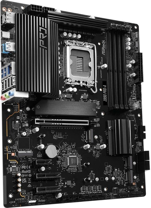 Image du produit AsRock Z890 Pro-A Intel DDR5 S1851 (LGA 1851, Intel Z890, ATX)