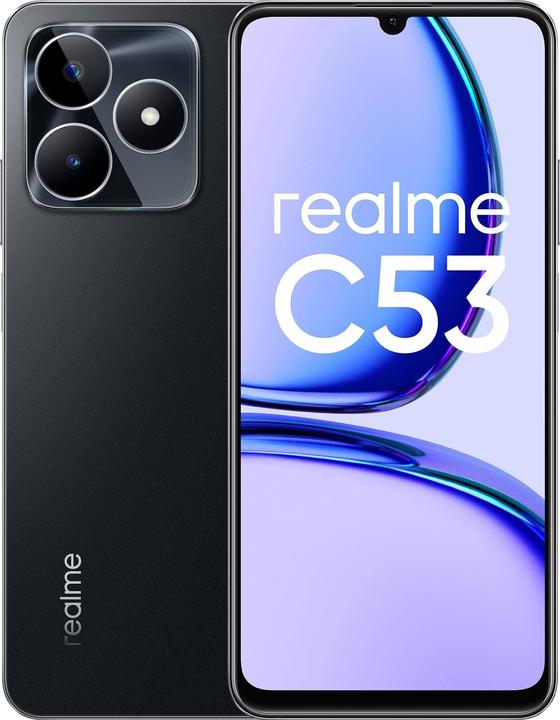 realme C53 (128 GB, Mighty Black, 6.74", Dual SIM, 4G)