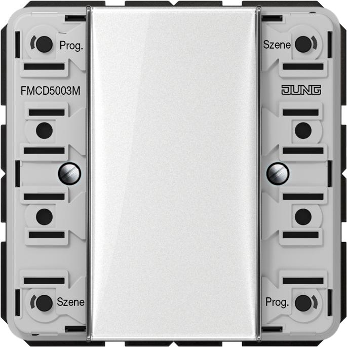 Actual product image JUNG Wall transmitter 100m radio CD 3kan FMCD5003M