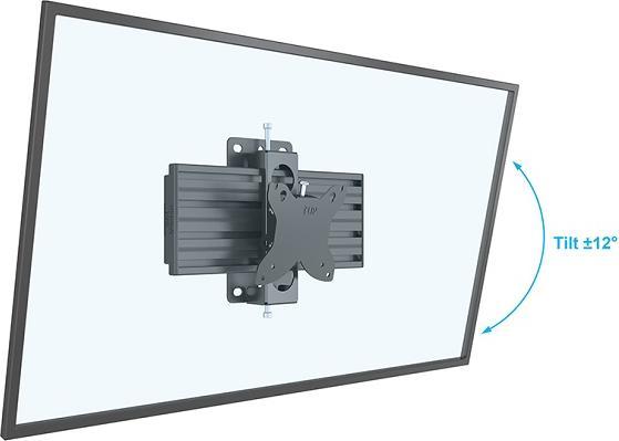 Image du produit Multibrackets Support mural fixe, 17"-42", VESA 75x75-100x100 (Mur, 30 kg, 17" - 42")