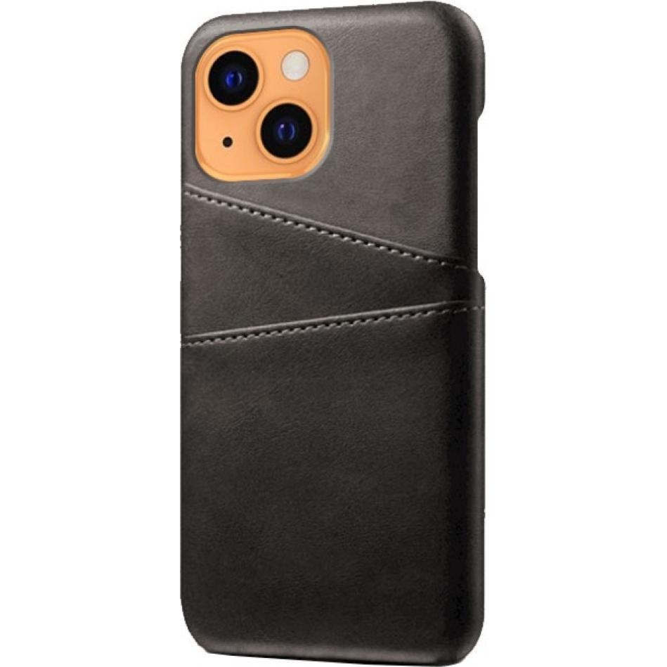 Thumbnail - Screenguard Apple iPhone 13 mini CardCaddy Leder Backcase mit Kartenfächern (Apple iPhone 13 mini), Smartphone Hülle, Sc...