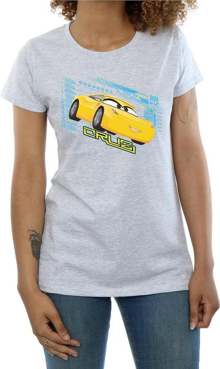 Actual product image Disney Womens/Ladies Cars Cruz Ramirez Cotton T-Shirt (XXL)