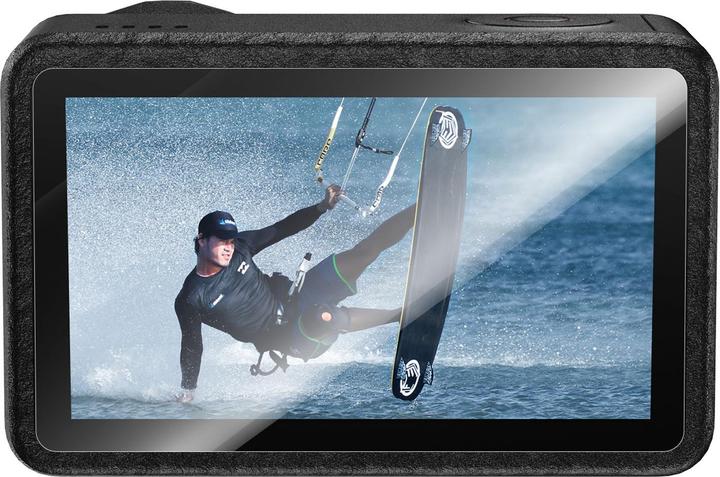 Actual product image Telesin Screenprotector-Set Glass DJI Osmo Action 5 -For Case
