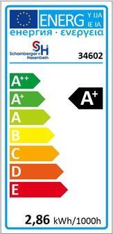 Energie-Label Scharnberger+Hasenbein LED-Leuchtmittel (G4, 2.60 W, 310 lm, 1 x, E)