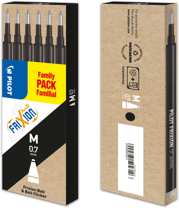 Productafbeelding Pilot FriXion (Reservemijnen, Zwart, 0.70 mm)