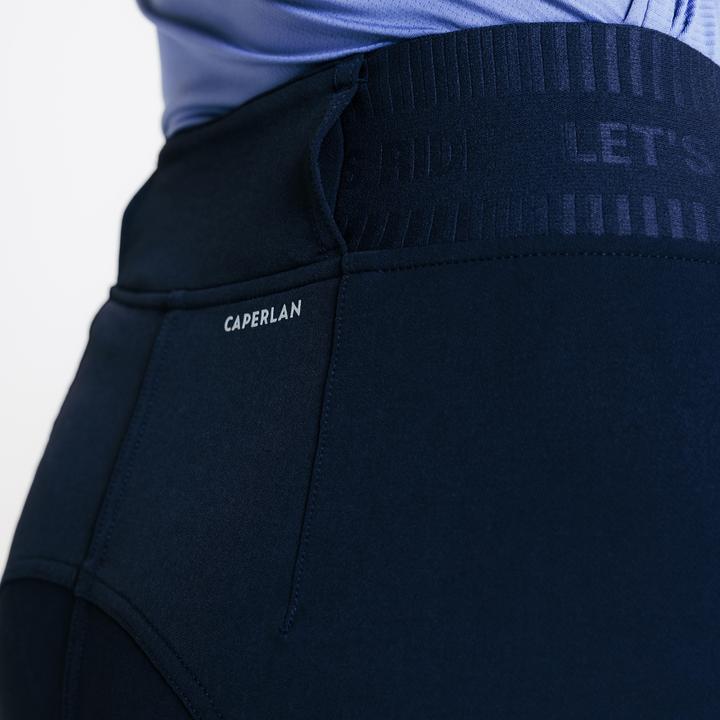 Actual product image Fouganza Reithose 500 Be You Damen marineblau (S)