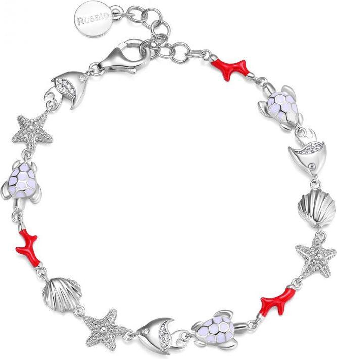 Immagine prodotto Rosato Bracciale in argento con ciondoli Frutti di mare Into theue RZIB11