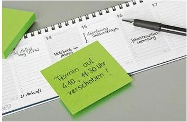 Actual product image Post-it Neon (76 x 76 mm)