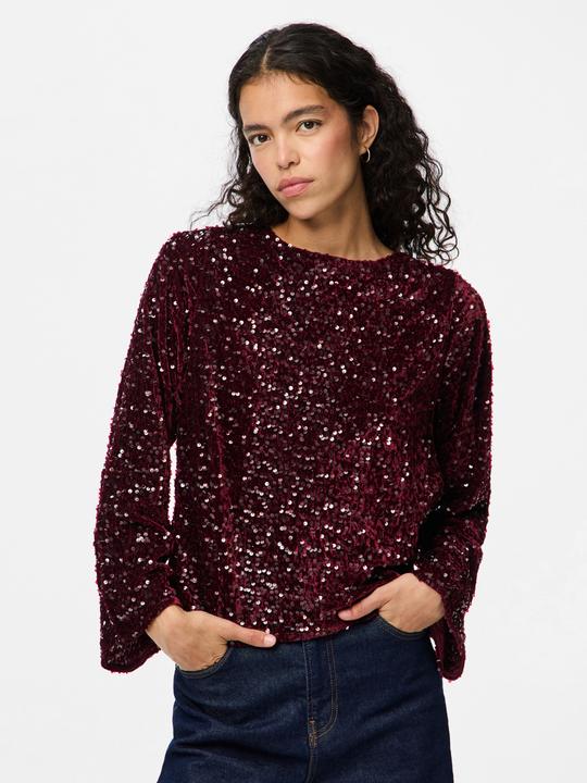 Immagine prodotto Pieces Pckam Ls Deep Back Bow Top Jrs Noos Bc (L)