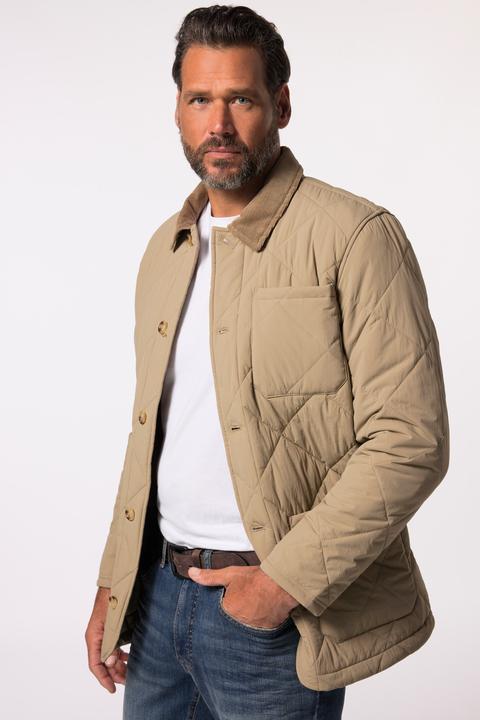 Produktbild JP1880 JP 1880 Steppjacke, Cowboy, Cordkragen (4XL)