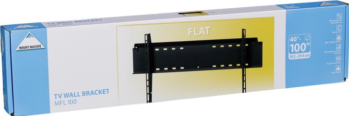 Immagine prodotto Mount Massive MFL 100 - inclinabile (Muro, 85", 100 kg)