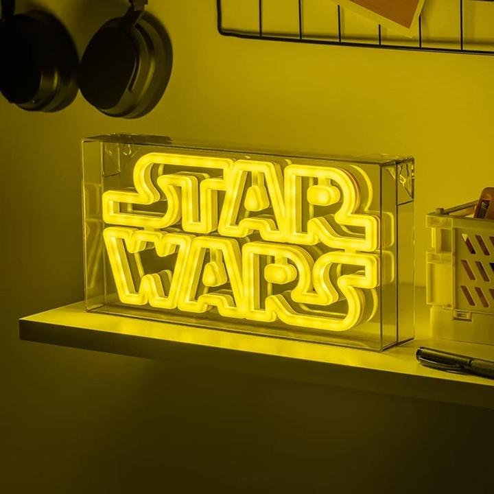 Image du produit Paladone Products STAR WARS - Logo - Lampe Led Néon 15.5x30.5cm