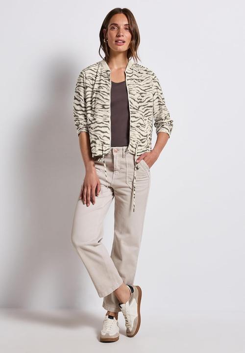 Immagine prodotto Street One Damesblouse met patroon, bruin, 36 (36)