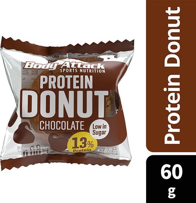 Produktbild Body Attack Protein Donut (60g) (Schoko, 1 Stk., 60 g)