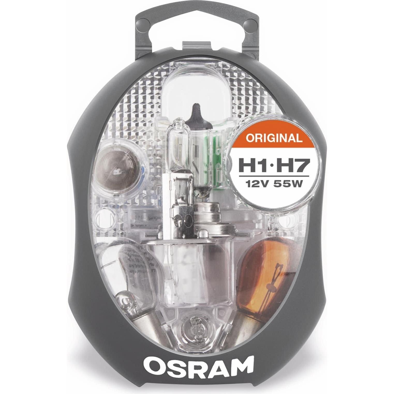 Osram, Illuminazione auto, Minibox Valu (P21V, H7, R5W, P21/5W, W5W, H1, PY21W)