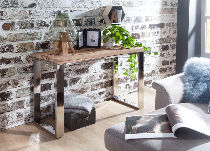 Produktbild FineBuy Konsolentisch Akazie Braun