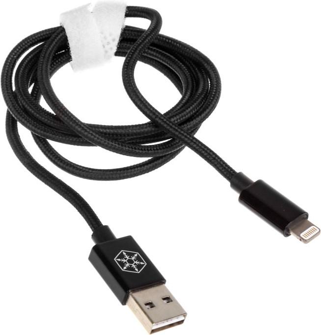 Produktbild Silverstone CPU03 USB-Ladekabel Lightning (1 m, USB 2.0)