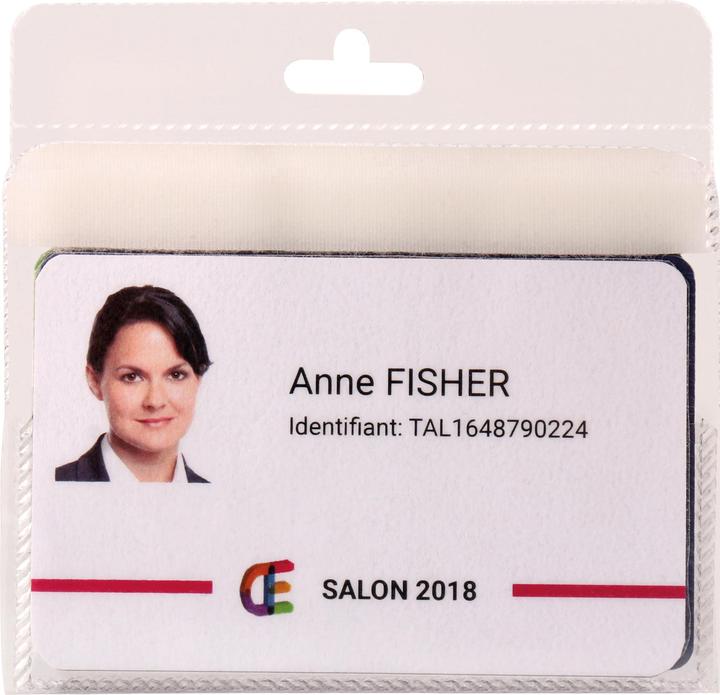 Image du produit Tarifold 10 badges de 9,0 x 6,0 cm