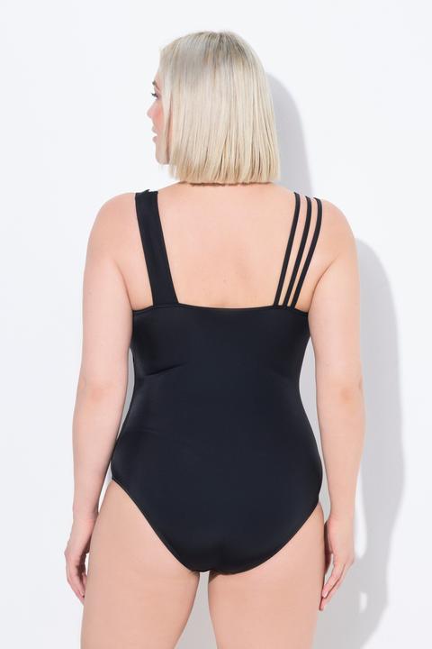 Produktbild Ulla Popken Badeanzug, Colorblocking, 3er-Träger, Softcups, recycelt (42)