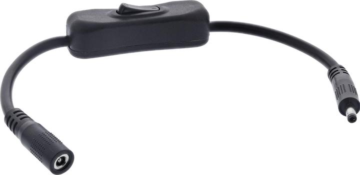Actual product image InLine DC cable with switch (0.20 m)