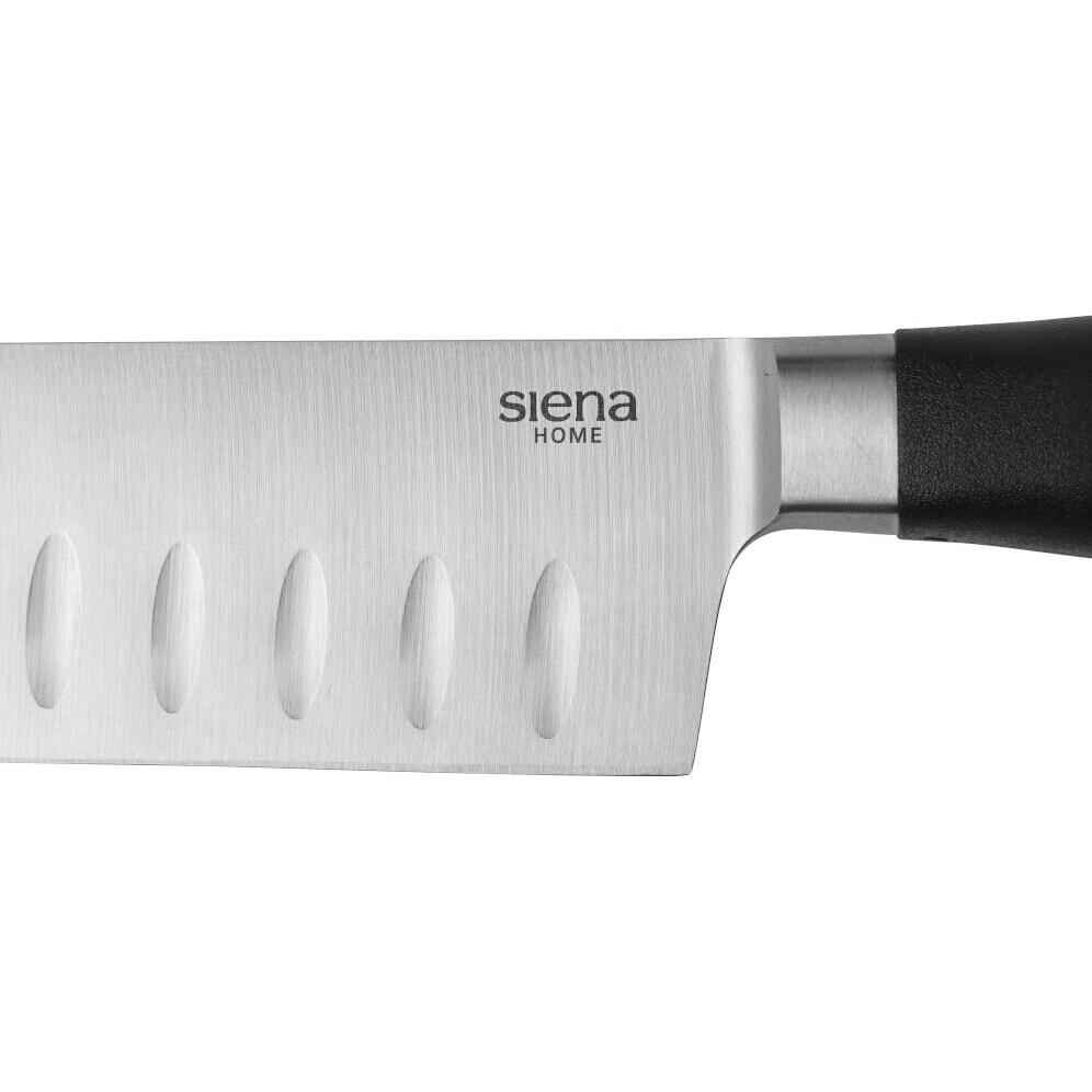 Thumbnail - Siena Home Treviso Santokumesser, Küchenmesser, Schwarz
