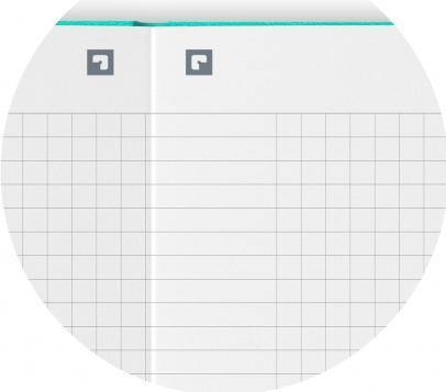 Produktbild Oxford Notizbuch "Signature", A5 (A5, Kariert, Harter Einband)