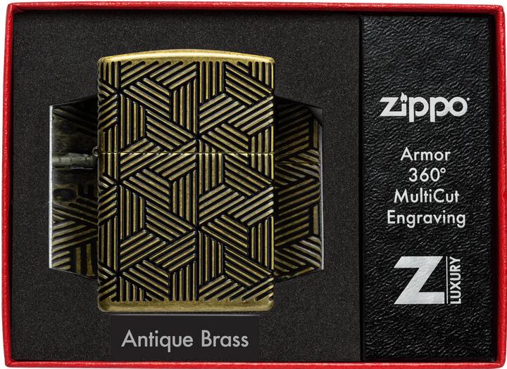 Actual product image Zippo Art Deco Design