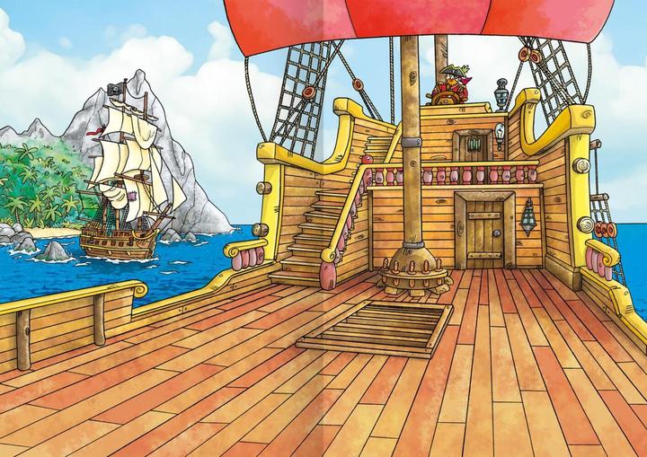 Produktbild WOW! Das Metallic-Stickerbuch - Piraten