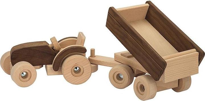 Produktbild Goki Traktor mit Anhänger