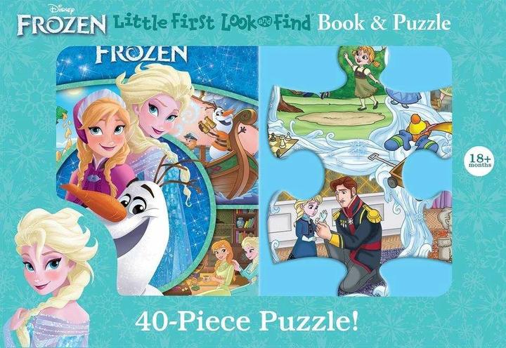 Immagine prodotto Disney Frozen: Libro e puzzle "Prima di tutto (Inglese, Art Mawhinney, Kelly Grupczynski, Bambini Pi, 2023)