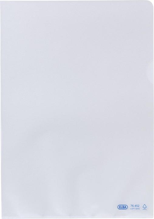 Produktbild Elba SICHTHÜLLE,PP,110MY,100ST (76452 NEU: 400005475) (A4, 100x)