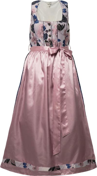 Immagine prodotto Ulla Popken Abito tradizionale Dirndl con taglio smanicato, fiori, bottoni decorativi e scollo rettangolare (46)