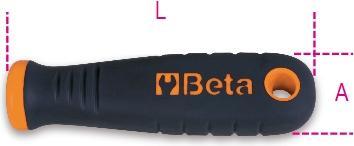 Actual product image BETA 017190953 1719Bmr/1B Griff für Feilen 110 L mm