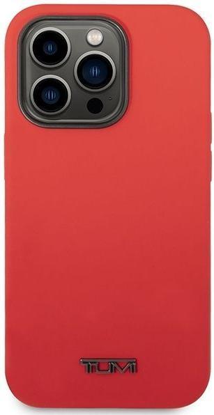 Actual product image Tumi TUHCP14XSR iPhone 14 Pro Max 6.7" czerwony/red hardcase Liquid Silicone (Apple iPhone 14 Pro Max)