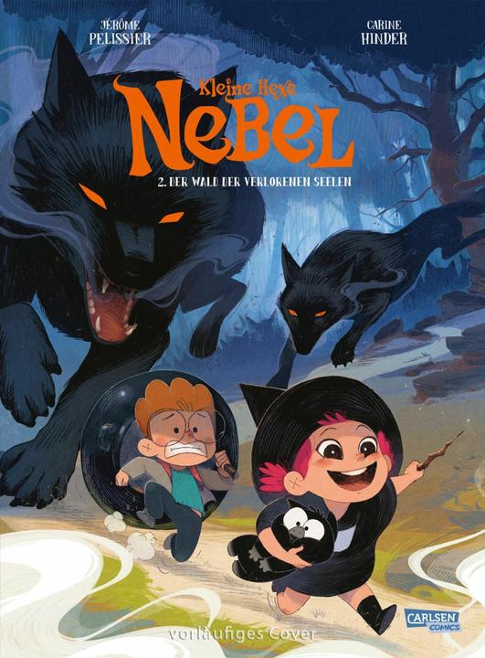 Produktbild Kleine Hexe Nebel 2: Der Wald der verlorenen Seelen (Deutsch, Jérôme Pélissier, Carine  Hinder, 2025)