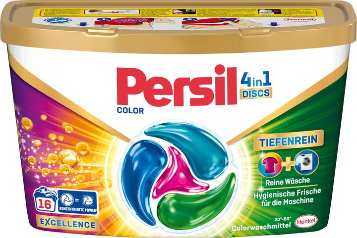 Productafbeelding Persil 4in1 Schijven Kleur (16 Wascycli, Peulen wassen)