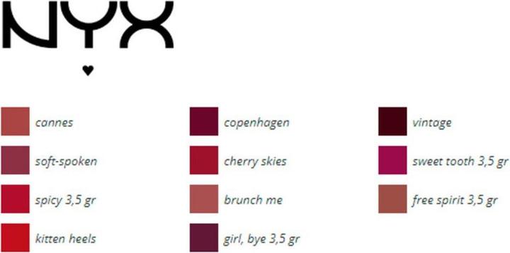 Produktbild NYX Professional Make-Up Suede Matte (Beere)