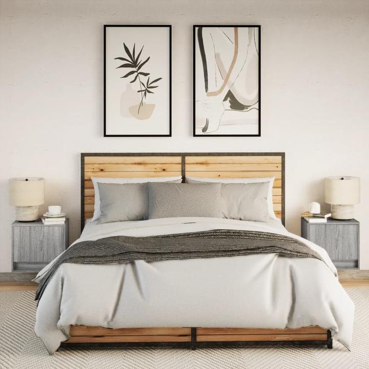 Produktbild vidaXL Wand-Nachttisch (45 x 31 x 40.50 cm)