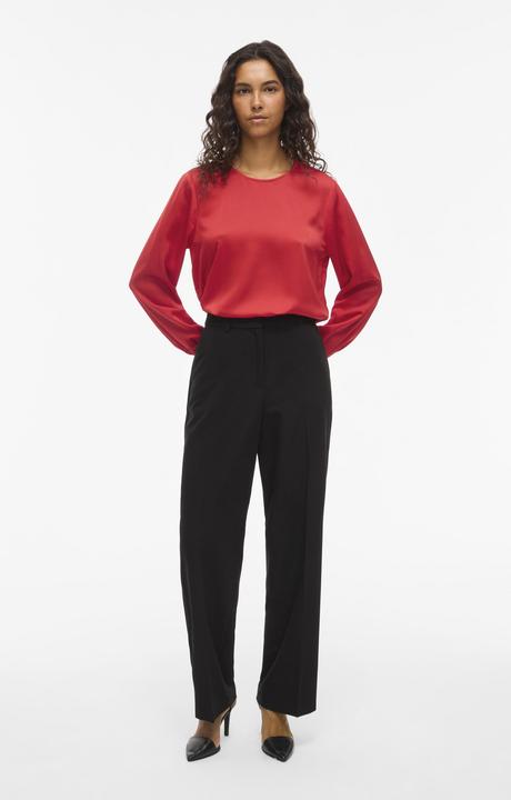 Actual product image Vila VIELLETTE Rundhals Oberteil mit langen Ärmeln (40)