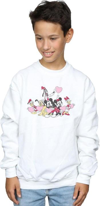 Actual product image Disney Boys Mickey Mouse Love Friends Sweatshirt (116)
