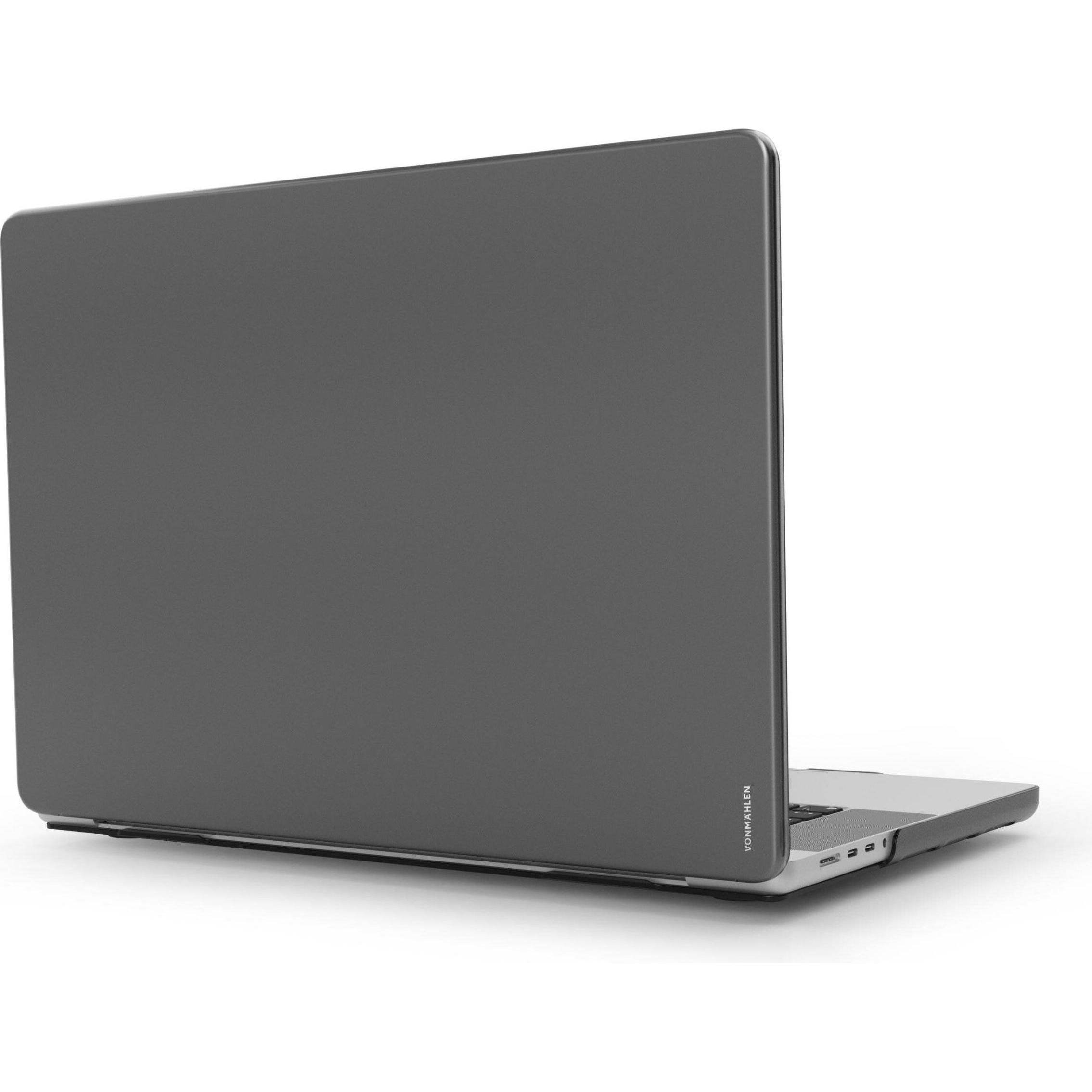 Vonmählen Notebook-Hardcover Clear 14, Matt Black (14", Apple), Notebooktasche, Transparent